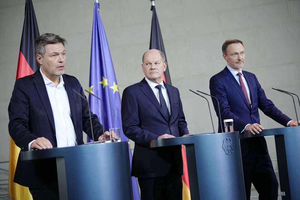 Habeck, Scholz und Lindner Habeck, Scholz und Lindner