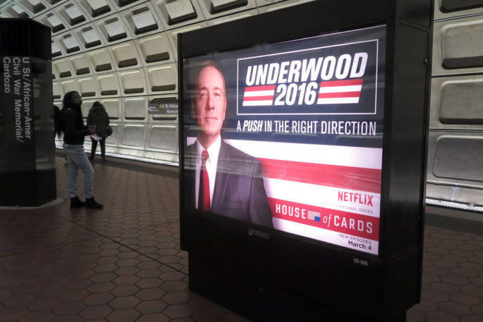 Arroganter als Trump? Frank Underwood ist zurück Arroganter als Trump? Frank Underwood ist zurück