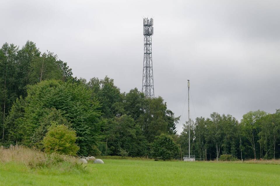 Mobilfunk-Antennen in einem früheren Funkloch Mobilfunk-Antennen in einem früheren Funkloch