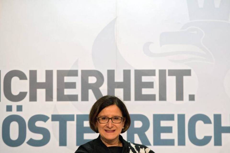 Österreichs Innenministerin Mikl-Leitner Österreichs Innenministerin Mikl-Leitner