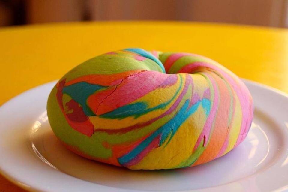 Rainbow Bagel Rainbow Bagel