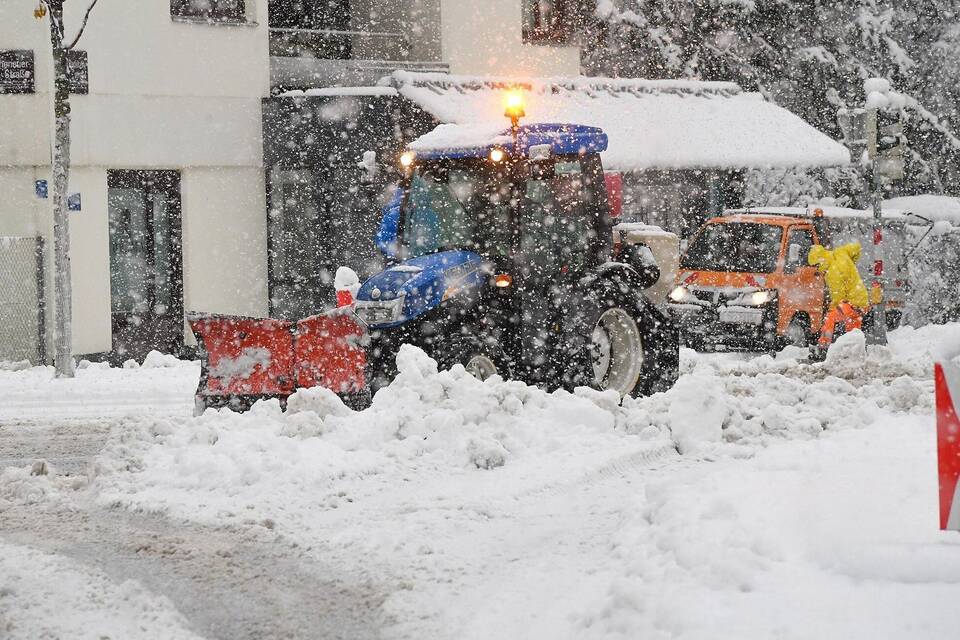 Wintereinbruch in Österreich Wintereinbruch in Österreich