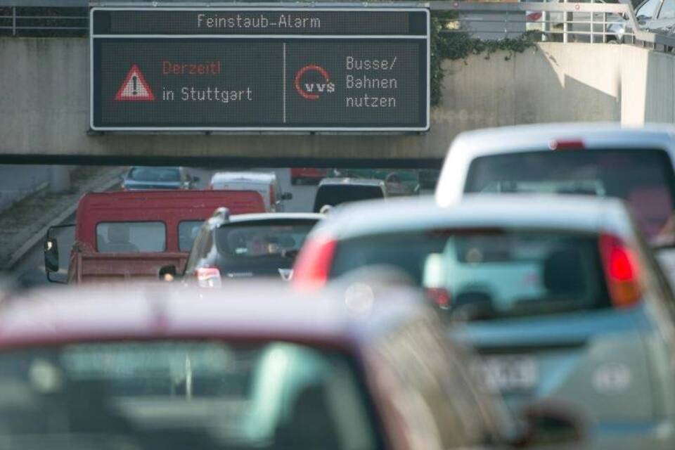 Feinstaubalarm in Stuttgart Feinstaubalarm in Stuttgart