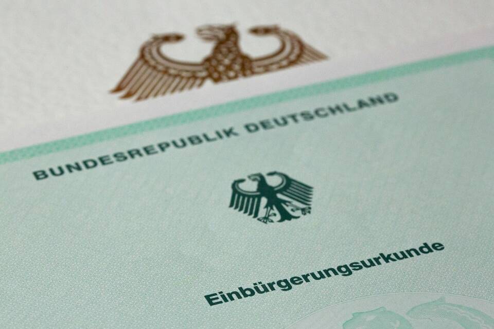 Einbürgerungsurkunde Einbürgerungsurkunde