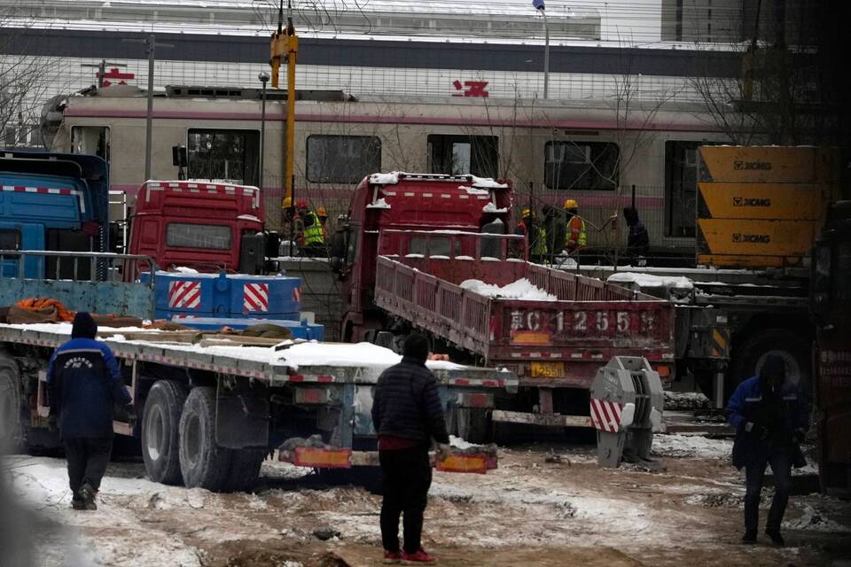 U-Bahn-Unfall in Peking U-Bahn-Unfall in Peking
