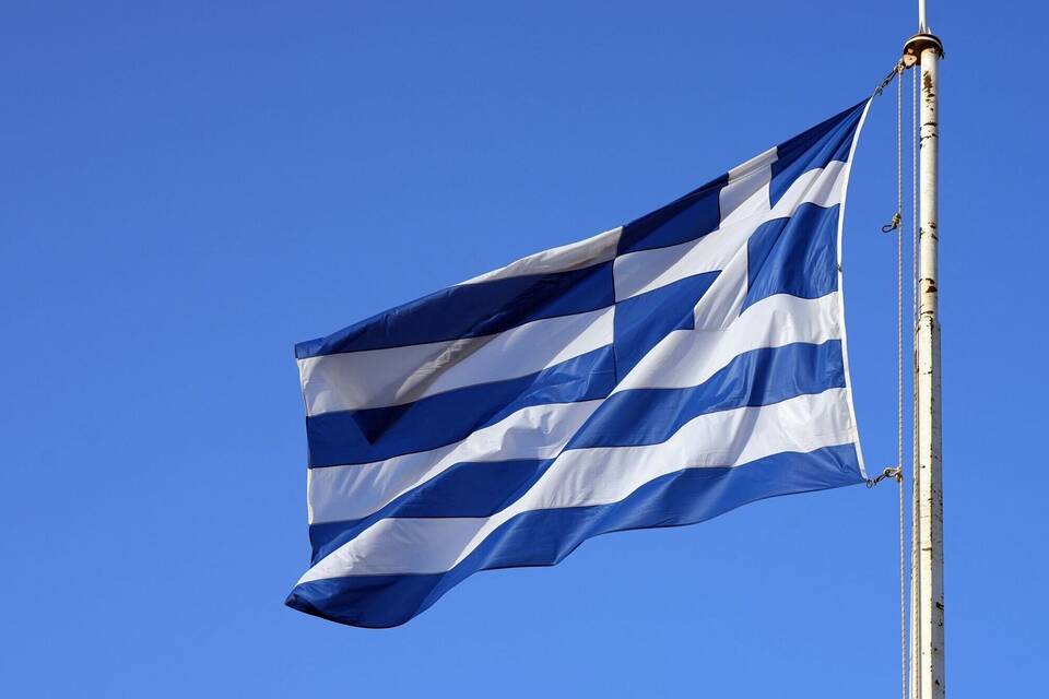 Griechische Fahne Griechische Fahne