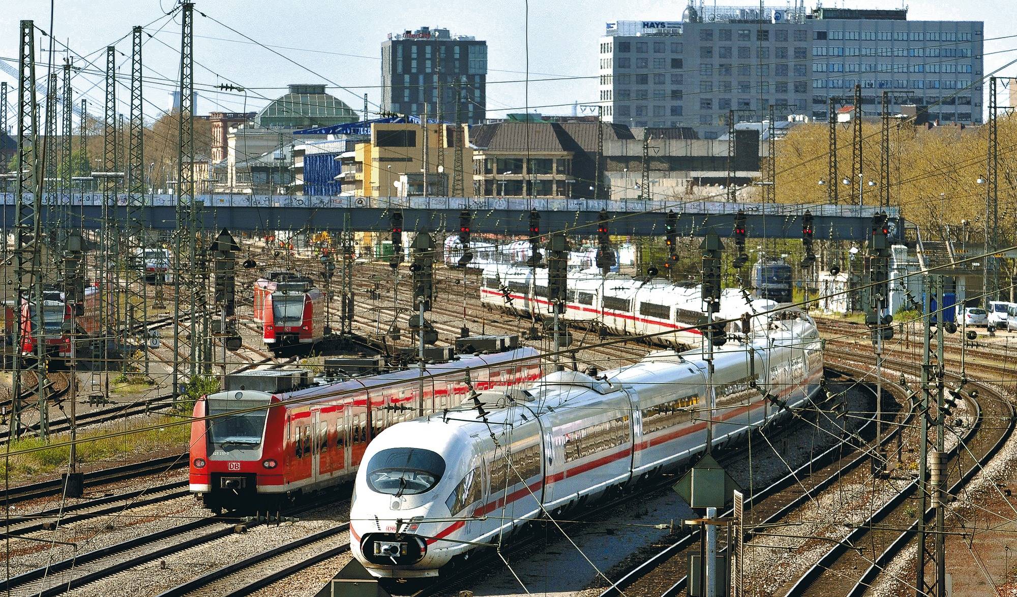 ICENeubaustrecke FrankfurtMannheim Wird erst in zehn