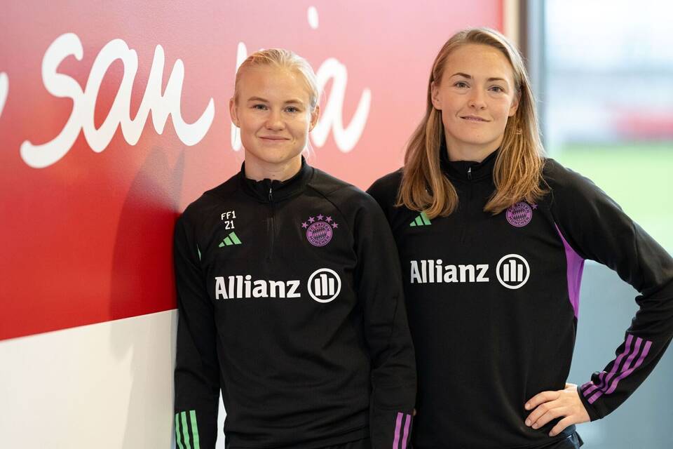 Pernille Harder und Magdalena Eriksson Pernille Harder und Magdalena Eriksson