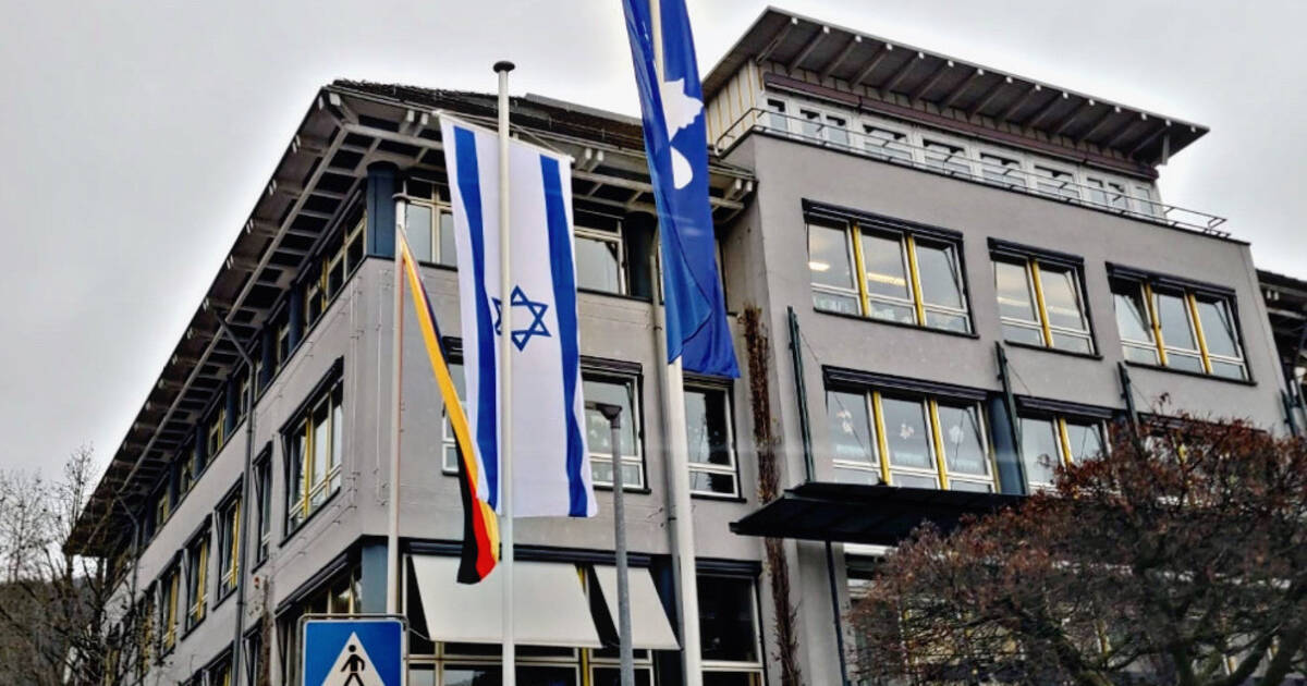 Eberbach: Israel-Fahne erneut gestohlen - Neckartal und Odenwald -  Nachrichten und Aktuelles aus der Region - Rhein-Neckar-Zeitung