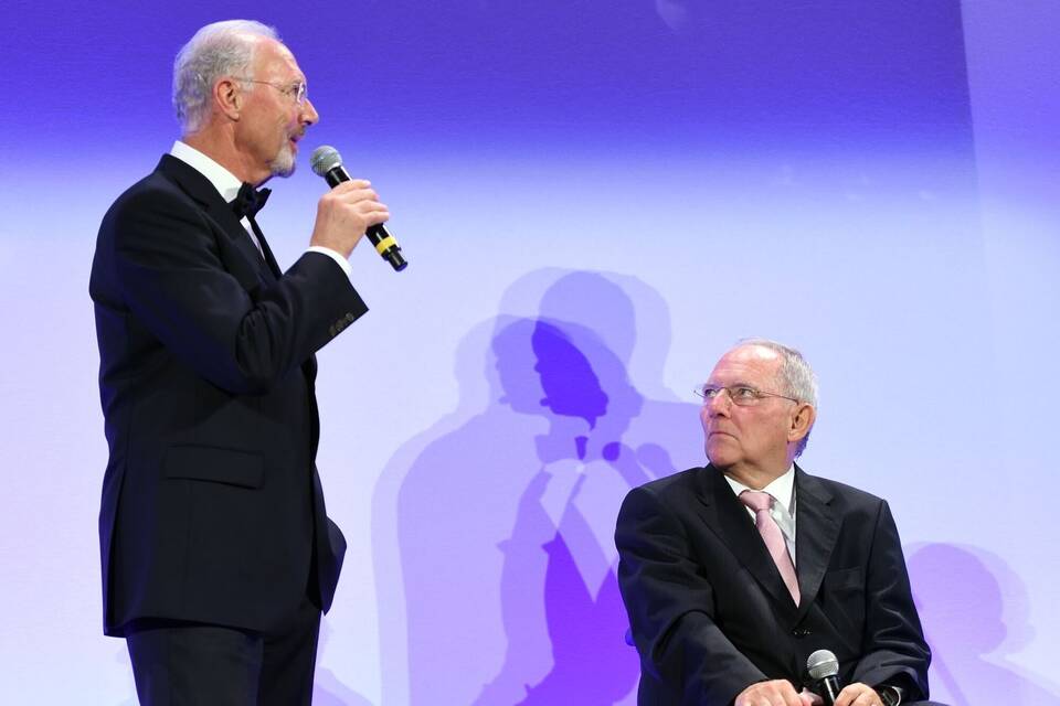 Beckenbauer und Schäuble