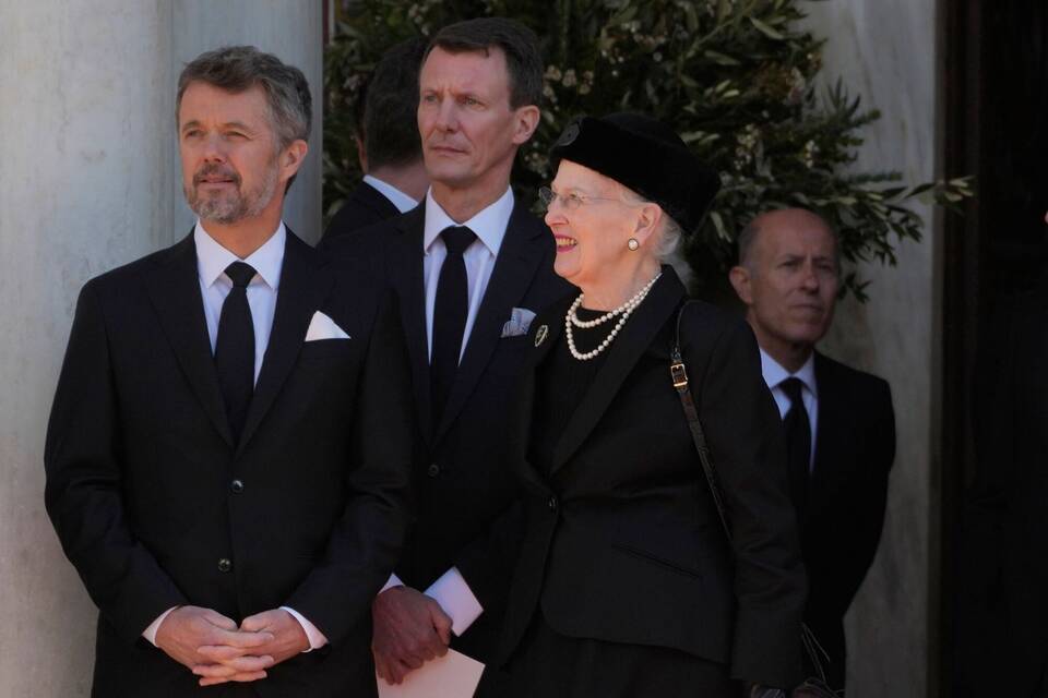 Kronprinz Frederik und Königin Margrethe Kronprinz Frederik und Königin Margrethe