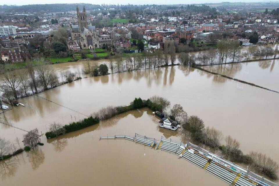 Hochwasser in Großbritannien Hochwasser in Großbritannien