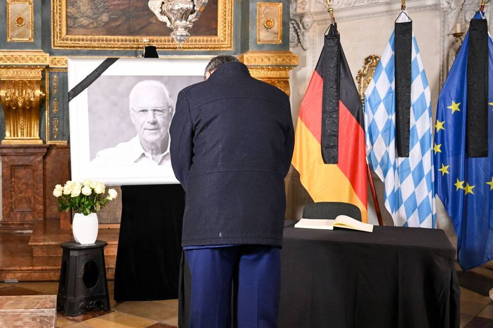Trauer um Beckenbauer