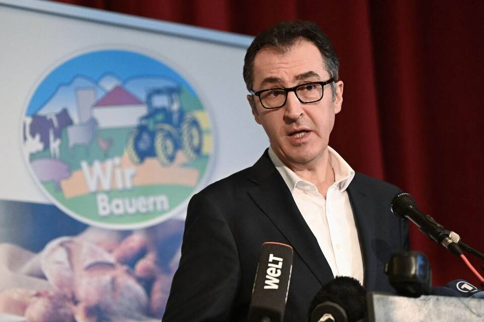 Bauernproteste - Cem Özdemir Bauernproteste - Cem Özdemir