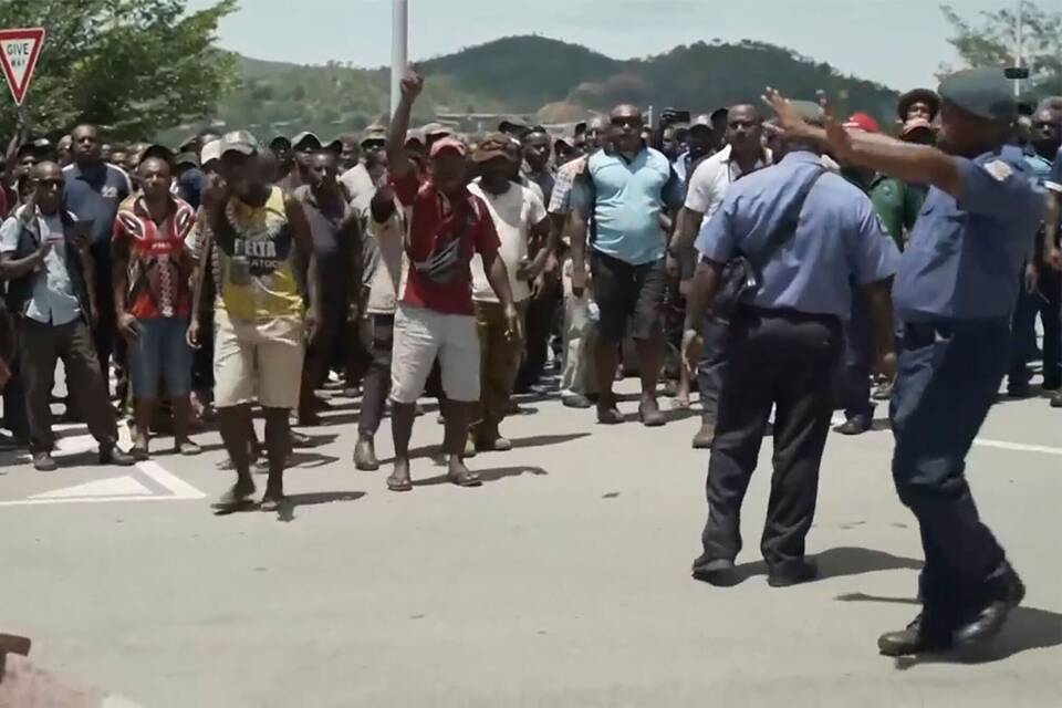 Krawalle in Papua-Neuguinea Krawalle in Papua-Neuguinea
