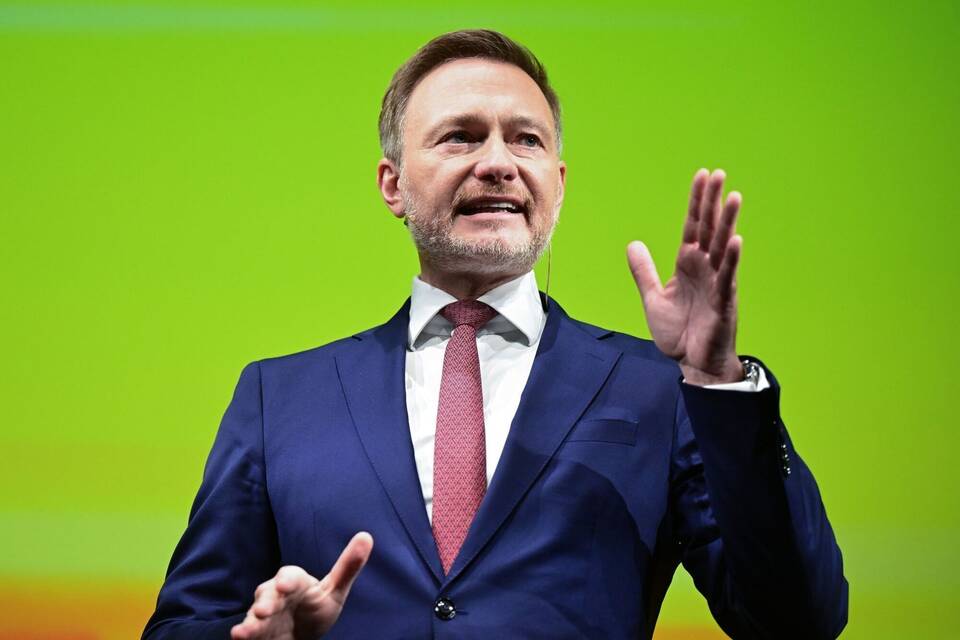 Bundesfinanzminister Christian Lindner Bundesfinanzminister Christian Lindner