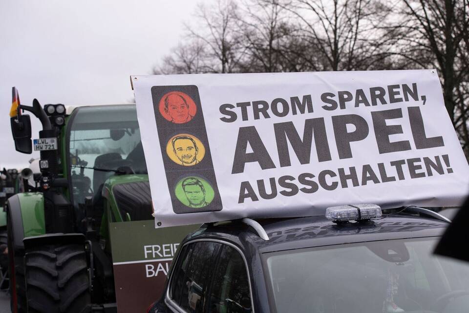 Bauernproteste - Berlin