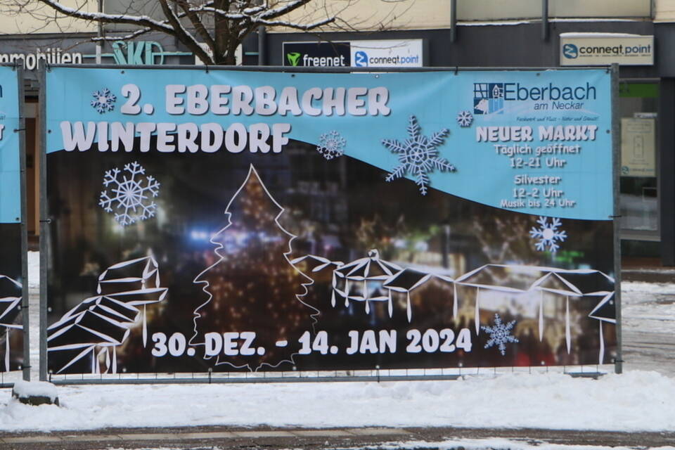 Eberbach Es wird ein drittes Winterdorf geben Neckartal und Odenwald