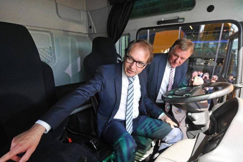 Vernetzte Lastwagen