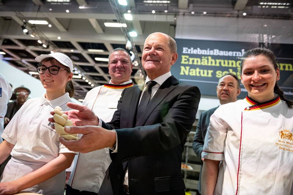 Grüne Woche - Olaf Scholz Grüne Woche - Olaf Scholz