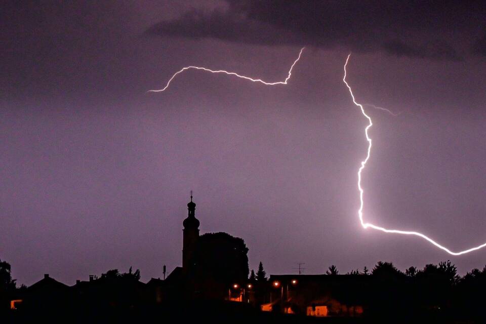 Blitz in Bayern Blitz in Bayern