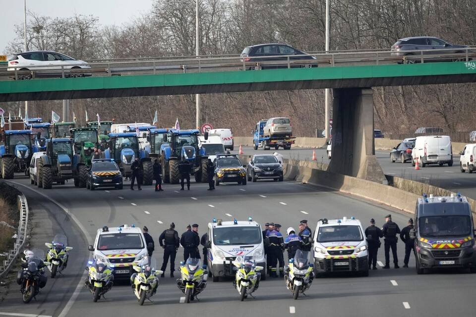 Bauernprotest - Frankreich Bauernprotest - Frankreich