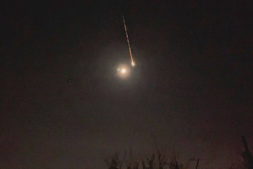Asteroid verglüht nahe Berlin Asteroid verglüht nahe Berlin