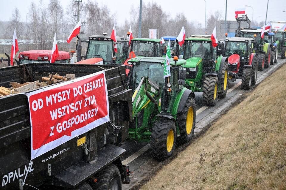 Bauernproteste in Polen Bauernproteste in Polen