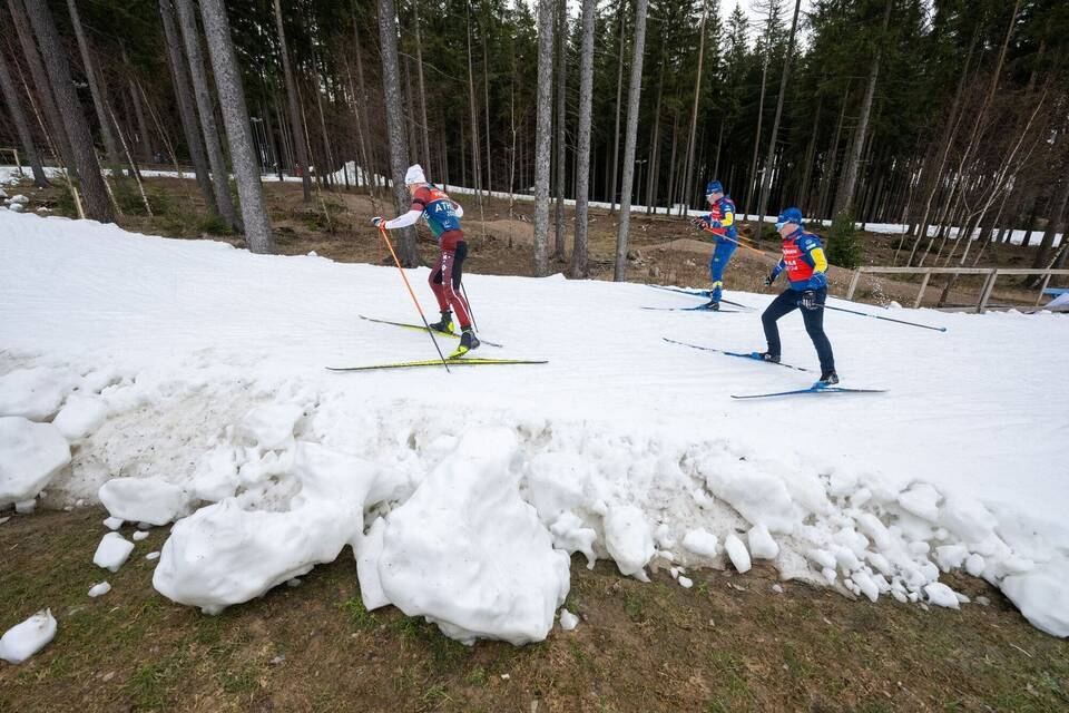 Strecke bei der Biathlon-WM