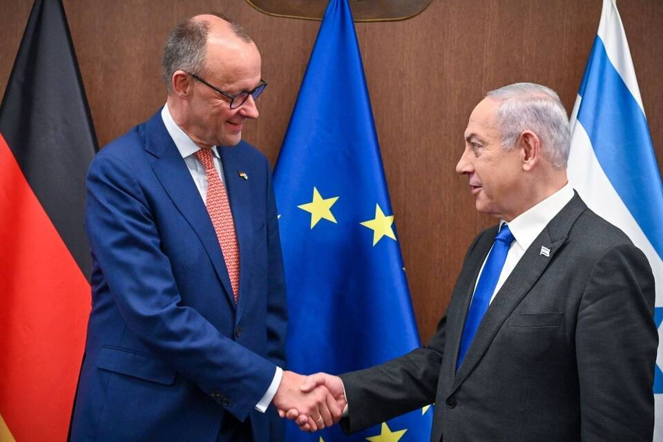 Merz und Netanjahu Merz und Netanjahu