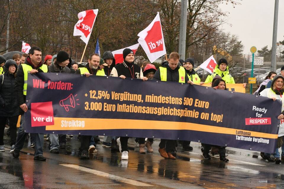 Verdi-Warnstreik