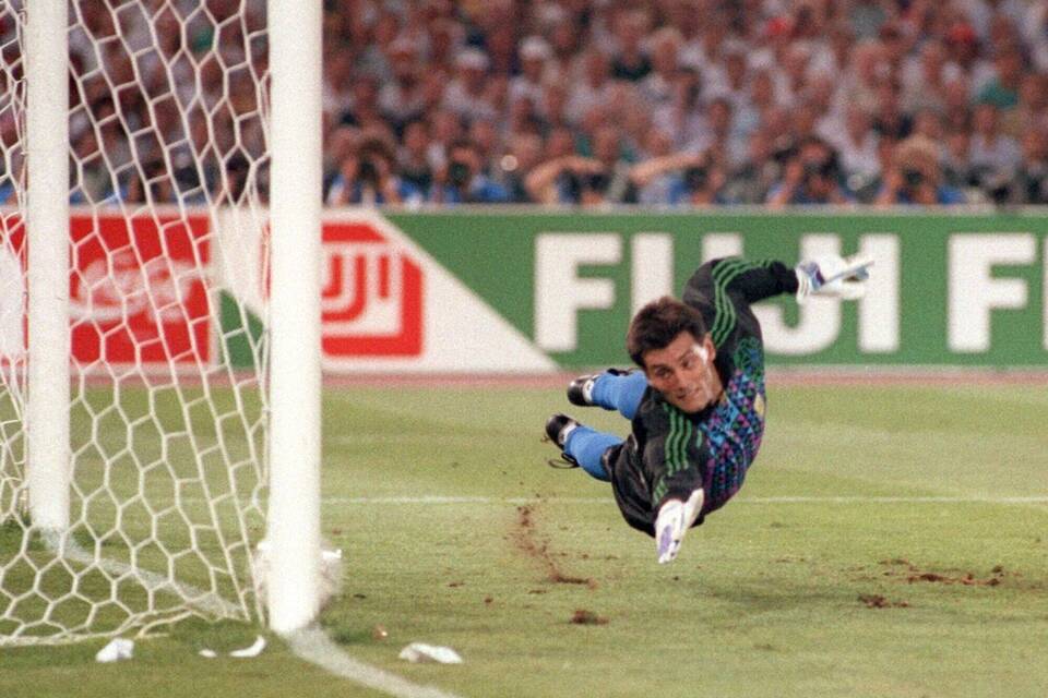 Fußball WM 1990\ Finale Deutschland - Argentinien
