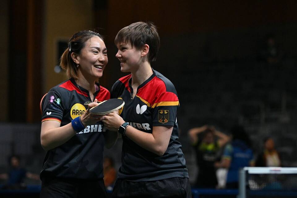 Shan Xiaona und Nina Mittelham Shan Xiaona und Nina Mittelham