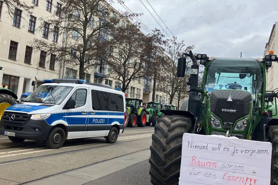 Bauernproteste - Magdeburg Bauernproteste - Magdeburg