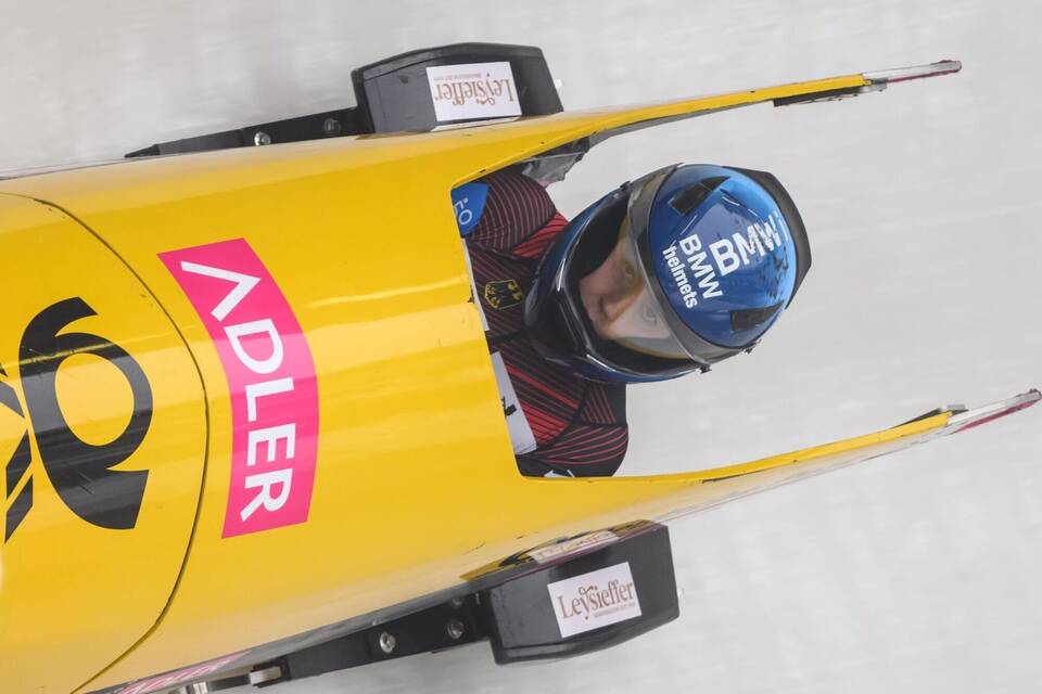 Laura Nolte im Monobob