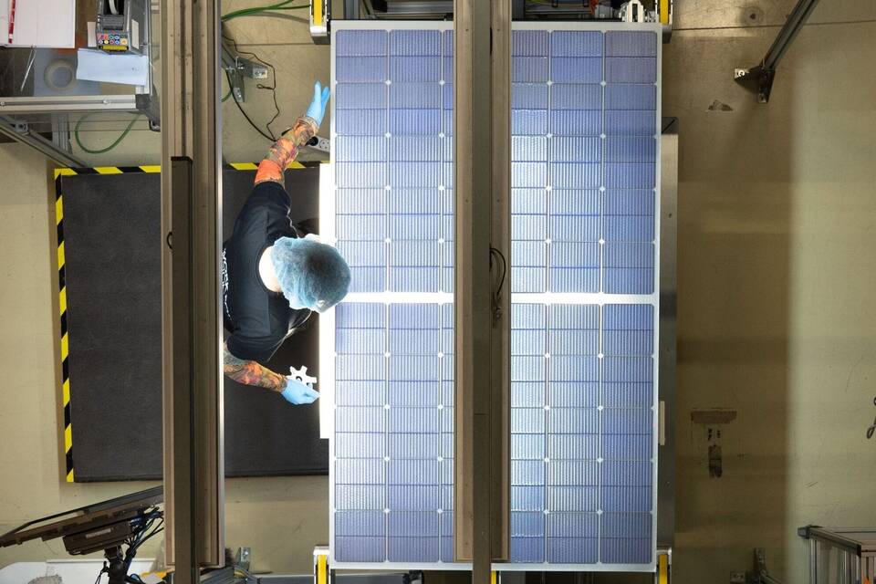 Werk für Solarmodule in Freiberg Werk für Solarmodule in Freiberg