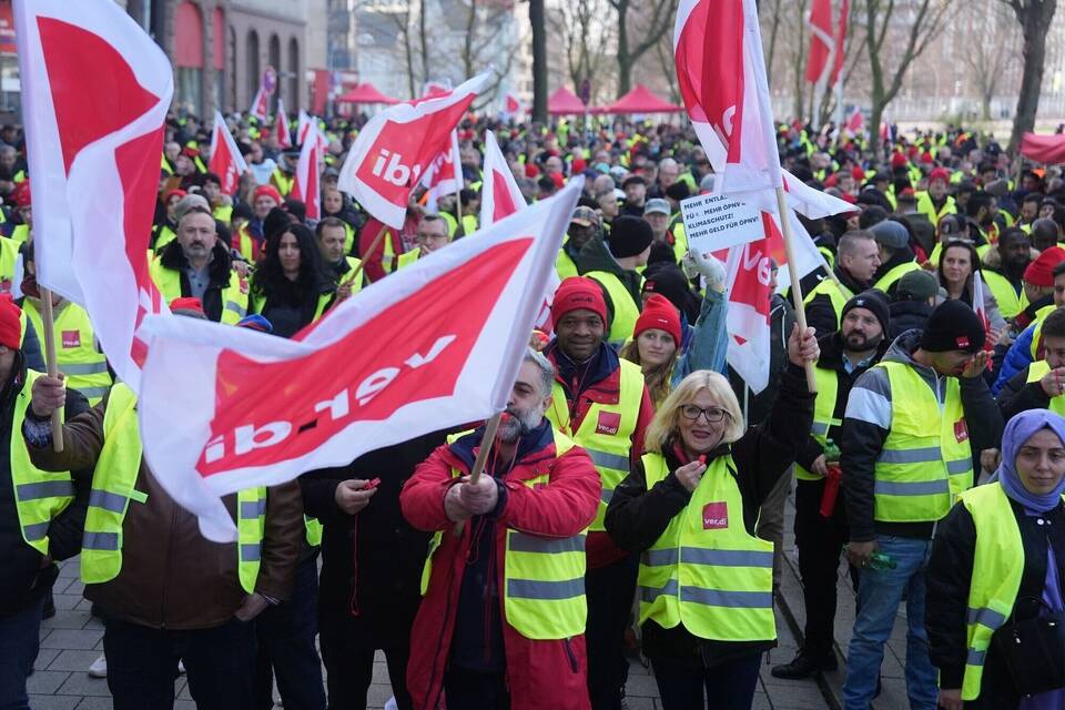 Warnstreik von Verdi und Klimastreiks von Fridays for Future