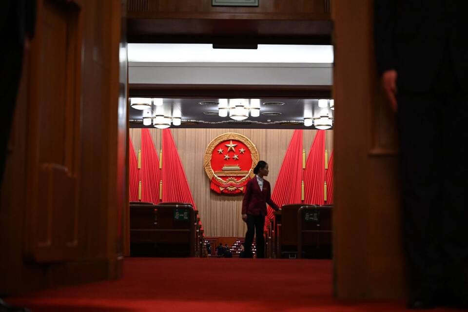 Vor dem Volkskongress in China