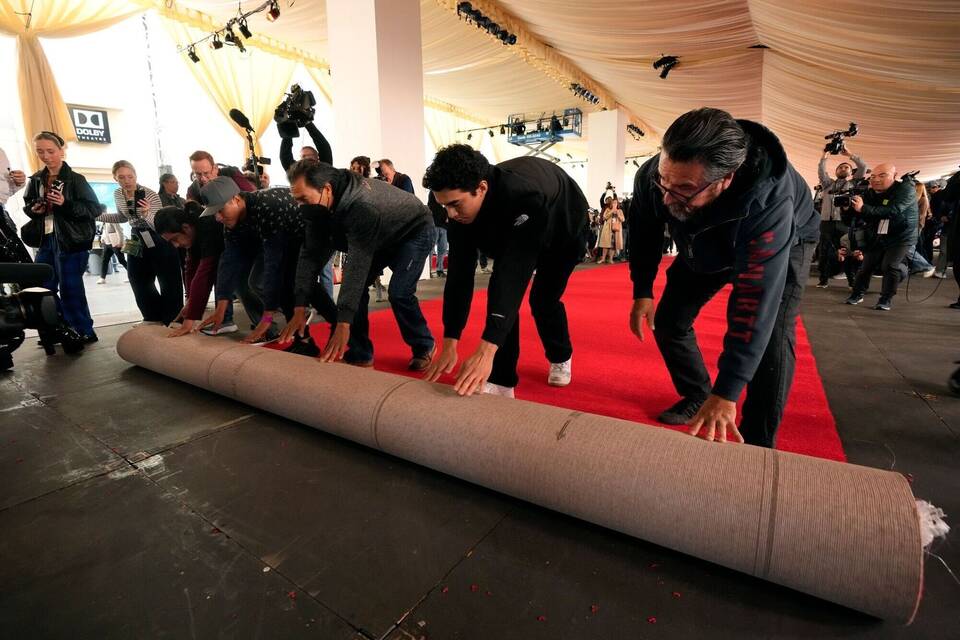 Vor der Oscar-Verleihung Vor der Oscar-Verleihung