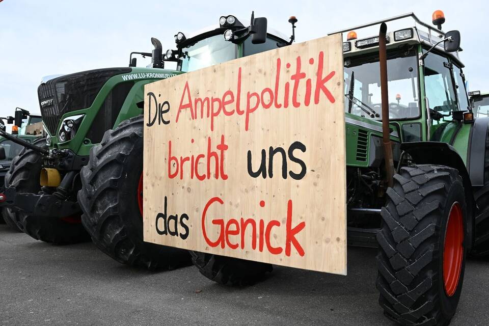 Bauernproteste - Stuttgart Bauernproteste - Stuttgart