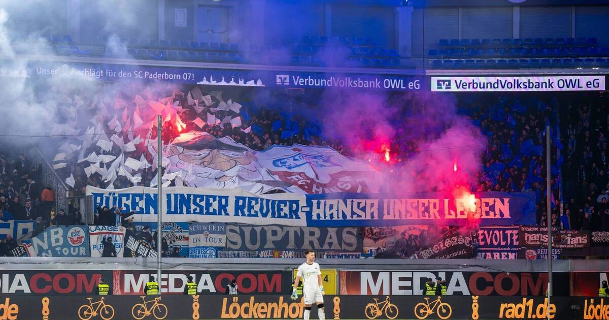2. Liga: Fan-Vergehen: 238.000 Euro Geldstrafe für Hansa Rostock