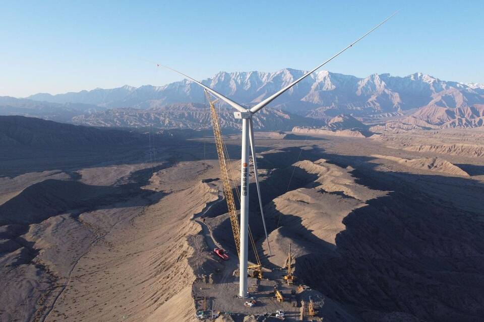 Windkraft in China Windkraft in China