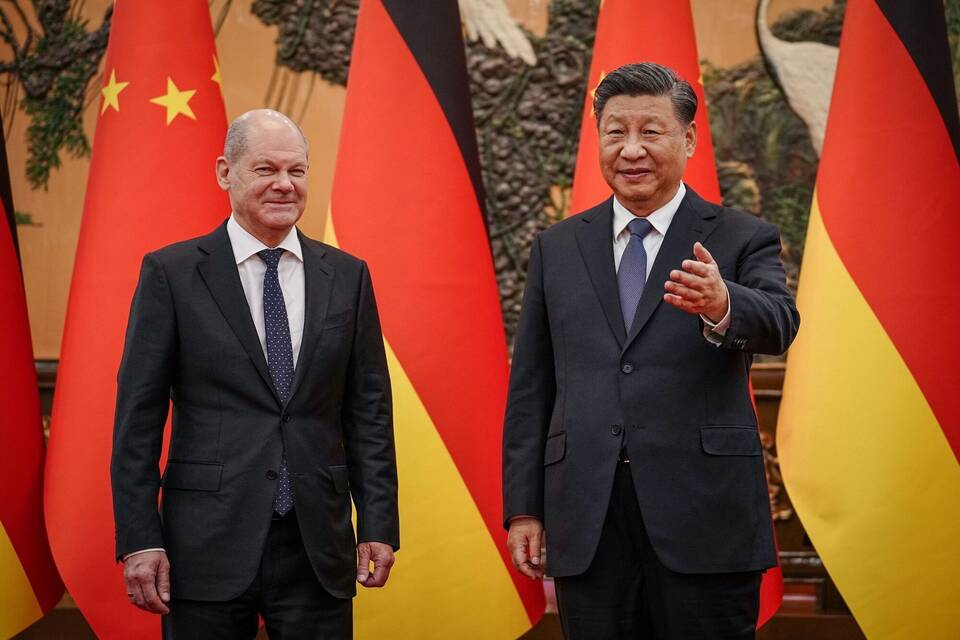 Bundeskanzler Scholz besucht China Bundeskanzler Scholz besucht China