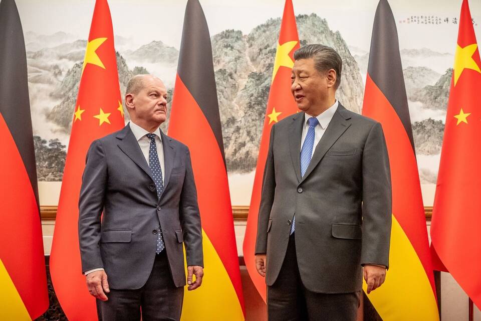Scholz in China