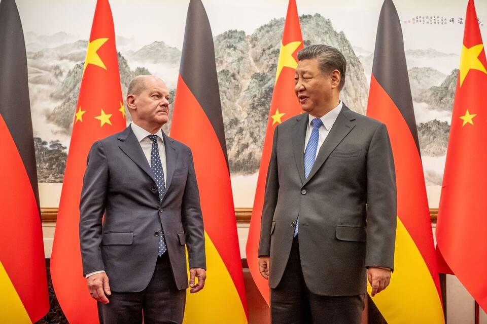 Scholz in China