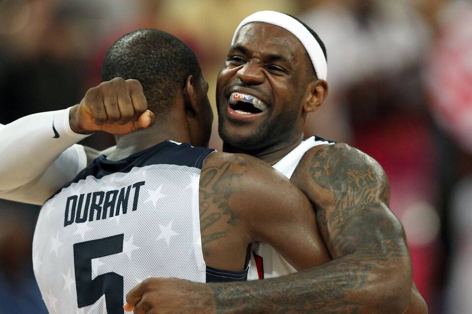 LeBron James und Kevin Durant LeBron James und Kevin Durant