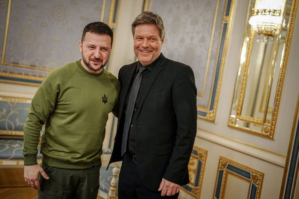 Vizekanzler Habeck besucht Kiew Vizekanzler Habeck besucht Kiew