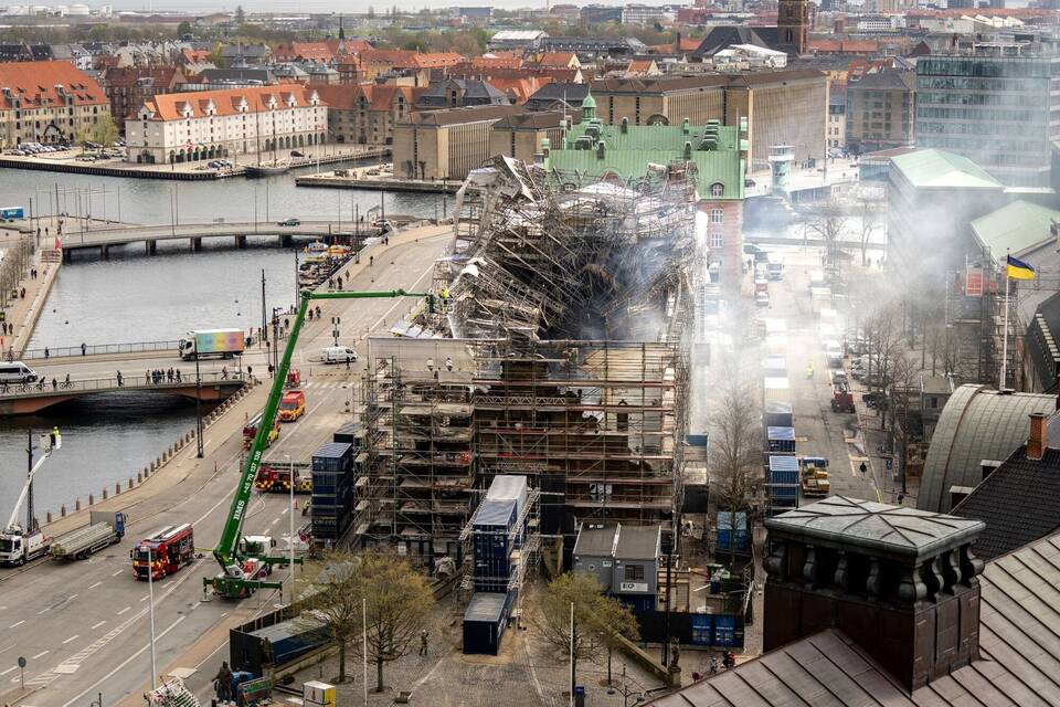 Brand in Kopenhagen Brand in Kopenhagen