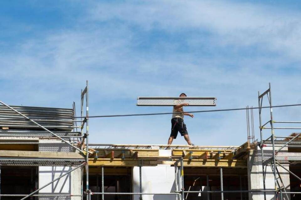 Baustelle in Dresden