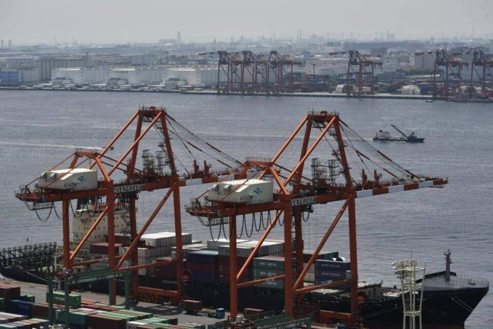 Containerterminal in Tokio